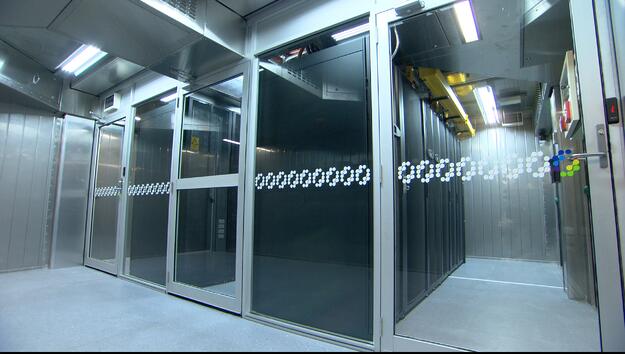 Entrypod looking into data hall