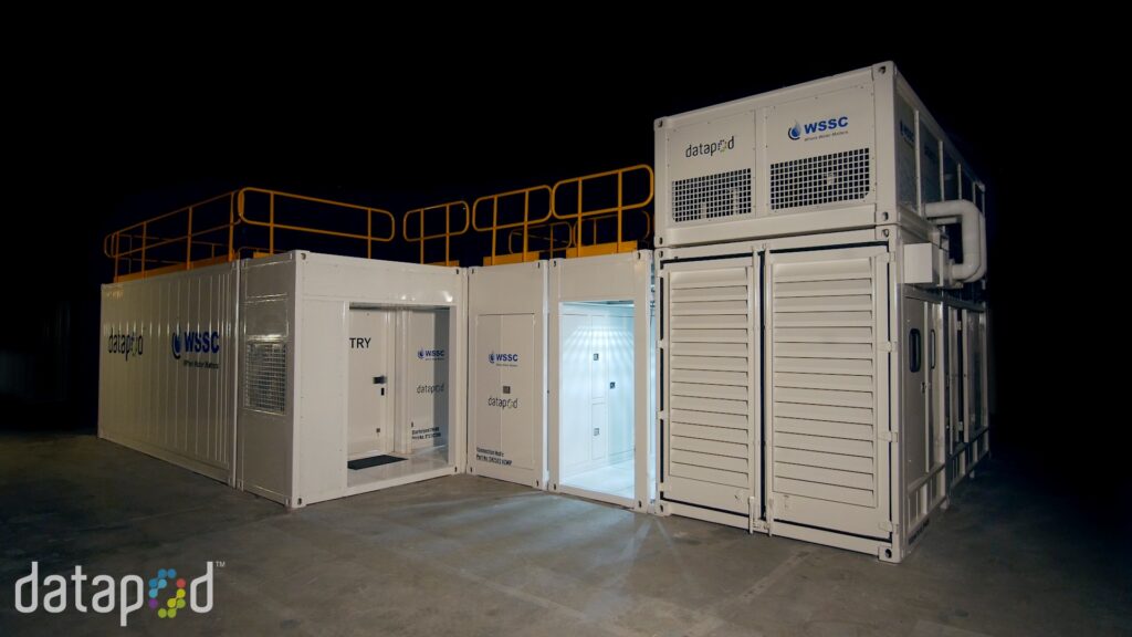 Outside View of a Datapod System